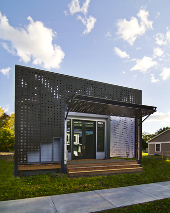 Live Work Home, Syracuse, NY: Photograph ©Cook+Fox Architects